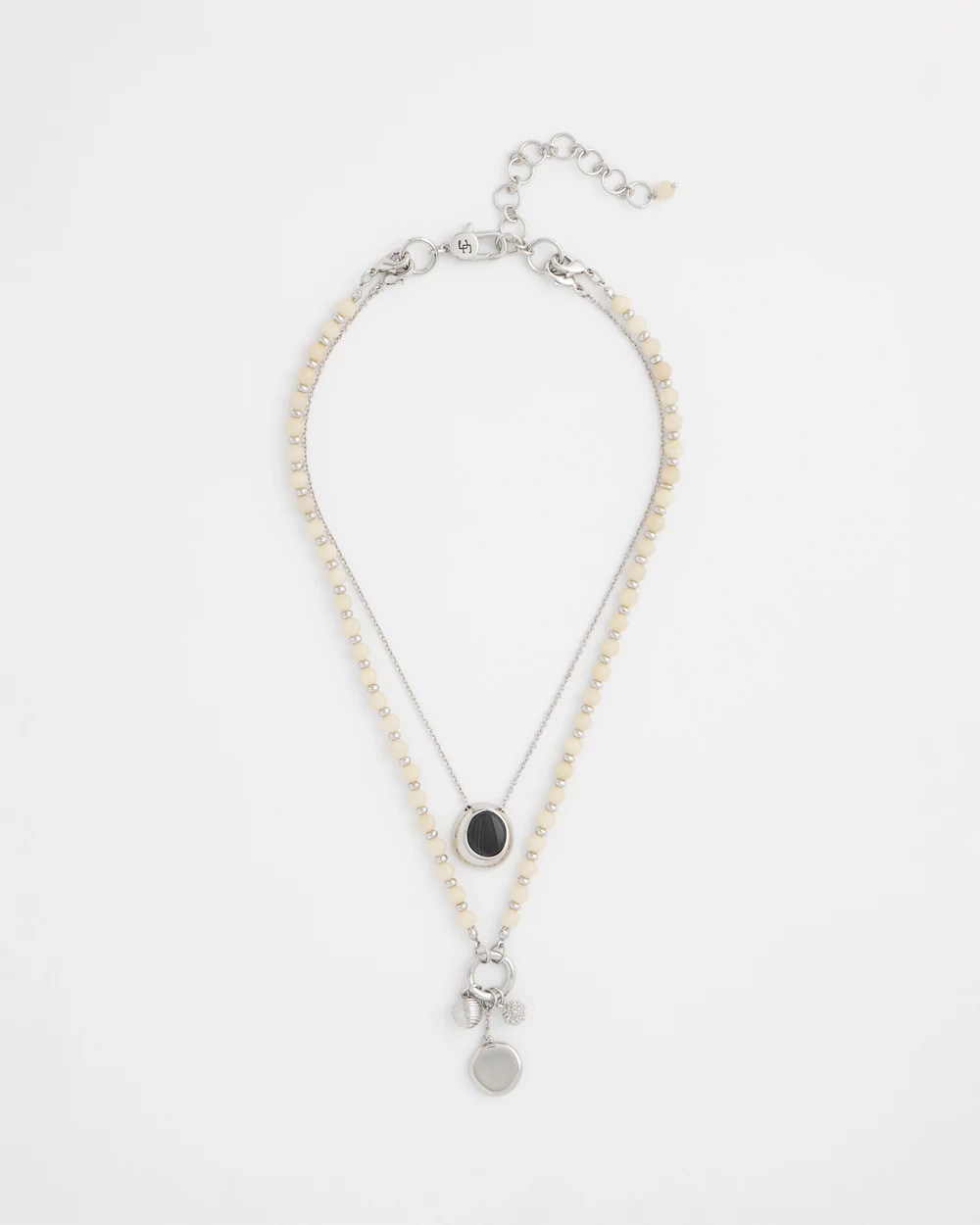 Chico's Great Value | Short Double Strand Pendant