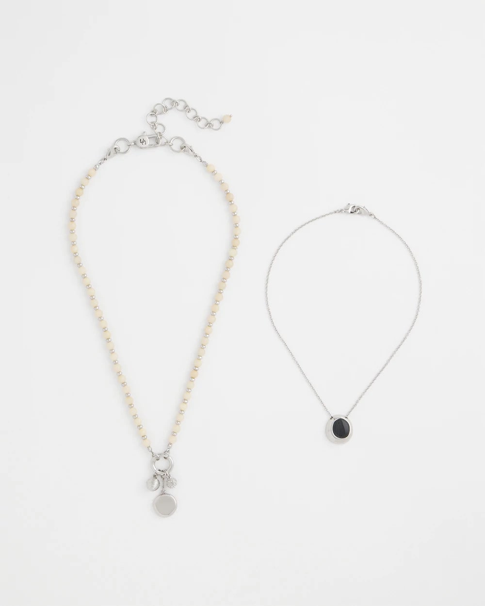 Chico's Great Value | Short Double Strand Pendant