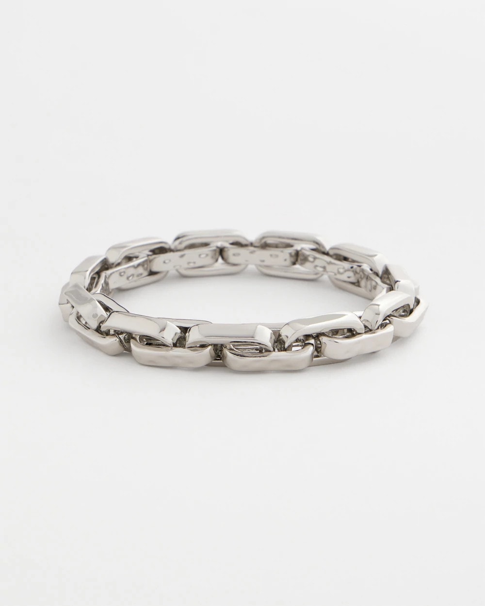 Chico's Best Price | Silver Link Stretch Bracelet