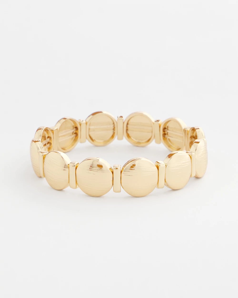 Chico's Trending | Textured Circle Stretch Bracelet