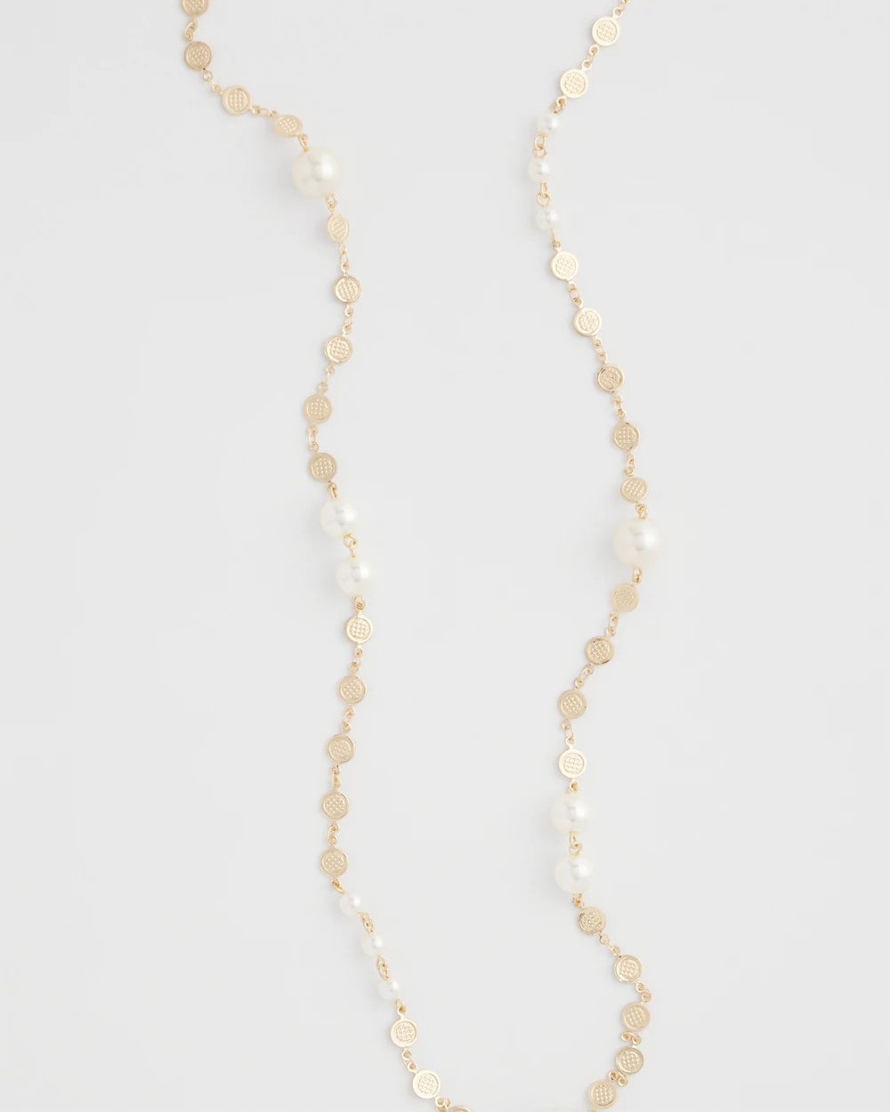Chico's Classic | Pearl and Link Necklace