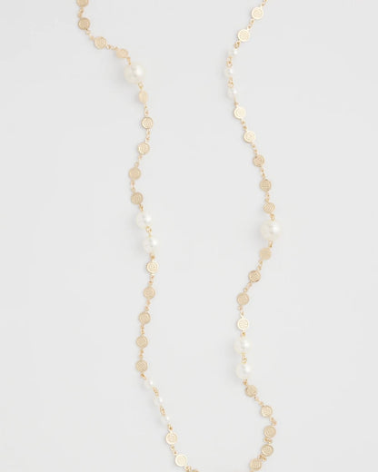 Chico's Classic | Pearl and Link Necklace