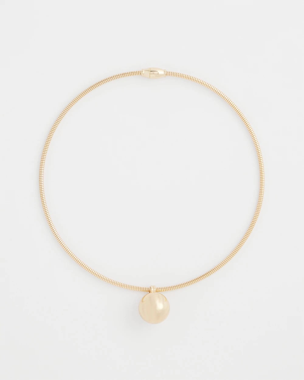 Chico's Top Pick | Gold Bead Collar Necklace