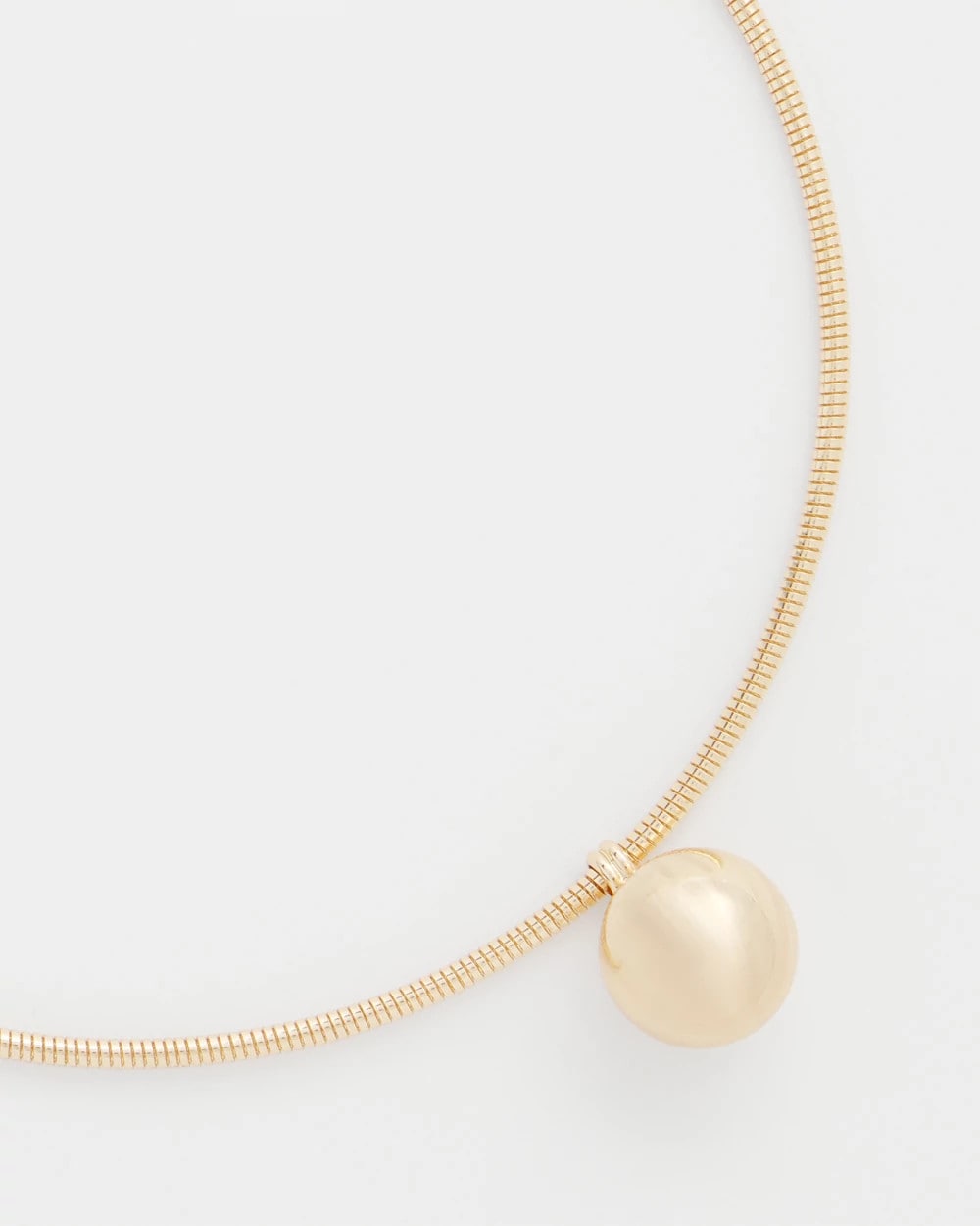 Chico's Top Pick | Gold Bead Collar Necklace