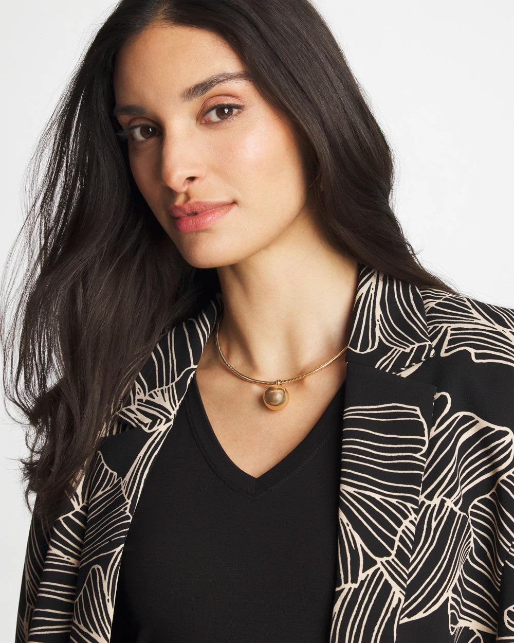 Chico's Top Pick | Gold Bead Collar Necklace