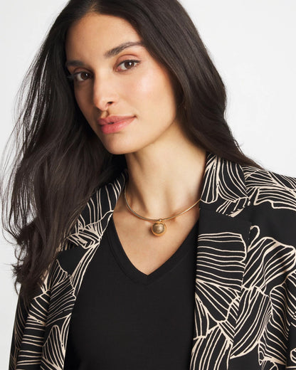 Chico's Top Pick | Gold Bead Collar Necklace