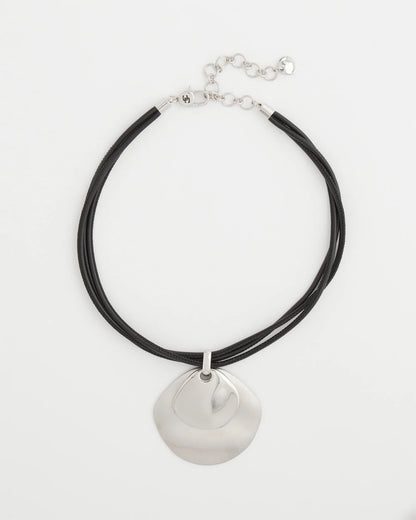 Chico's Best Price | Silver Pendant On Cord