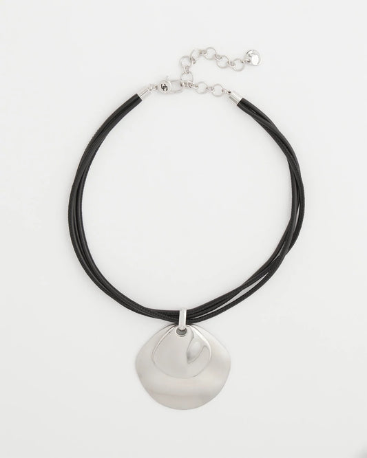 Chico's Best Price | Silver Pendant On Cord