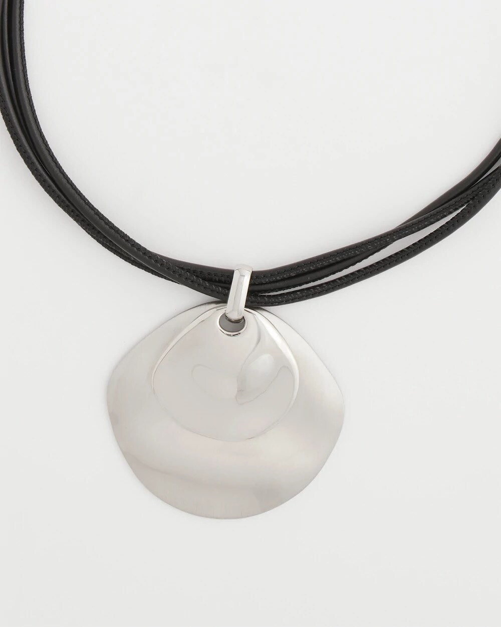 Chico's Best Price | Silver Pendant On Cord