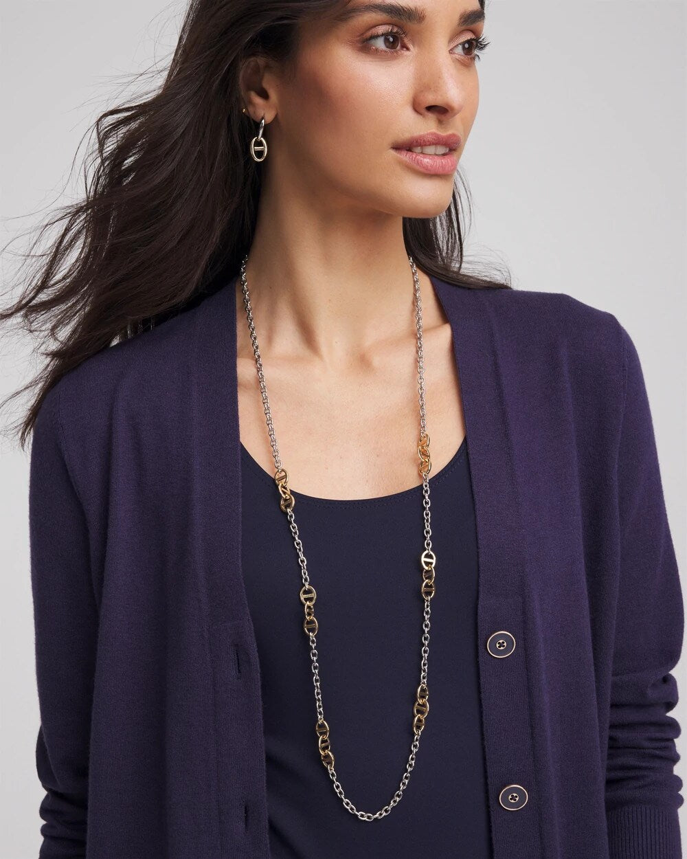 Chico's Special Offer | Mixed Metal Link Long Necklace