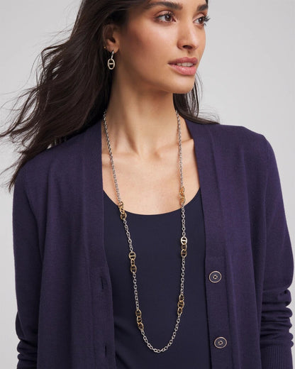 Chico's Special Offer | Mixed Metal Link Long Necklace