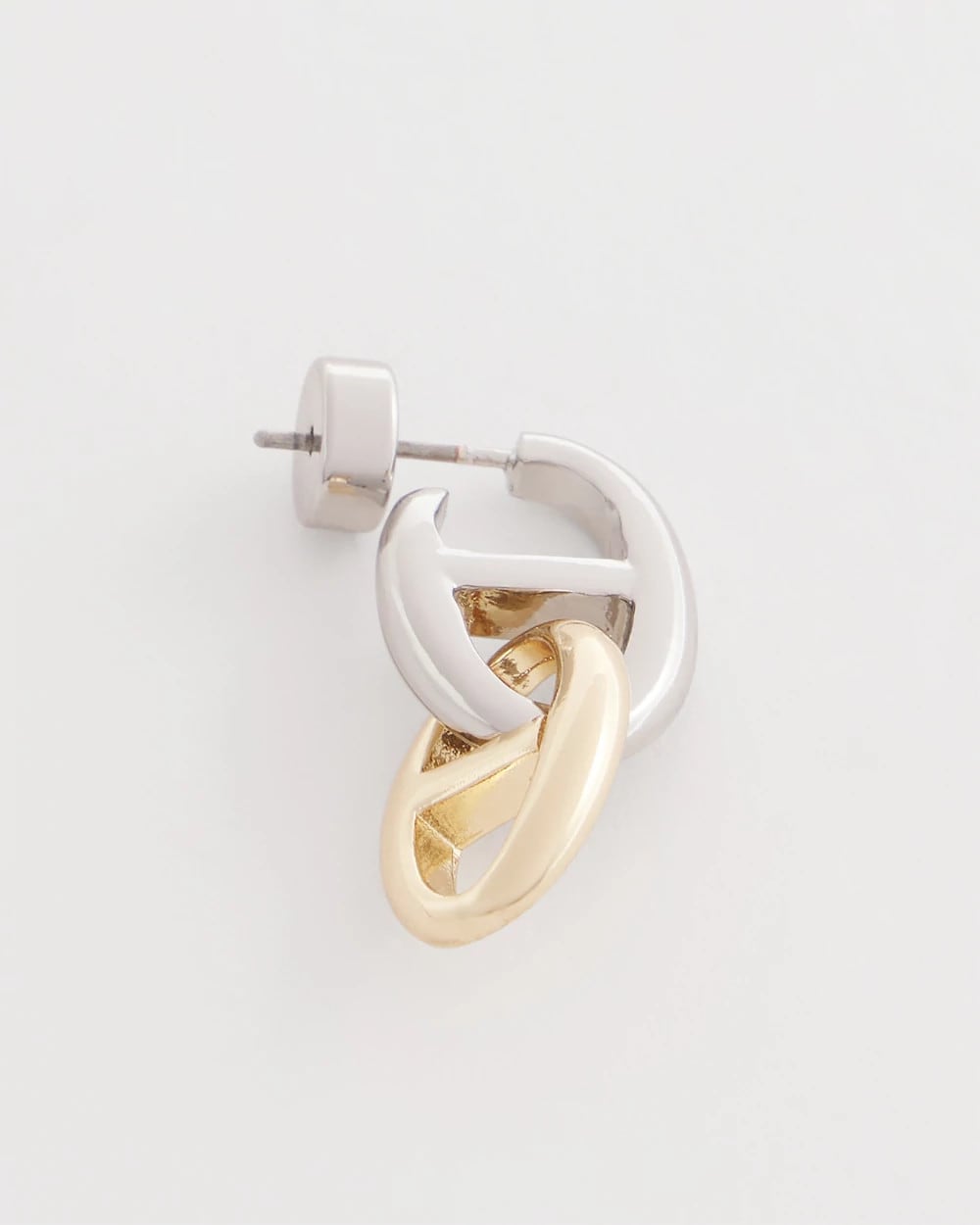 Chico's Value | Mixed Metal Link Earrings