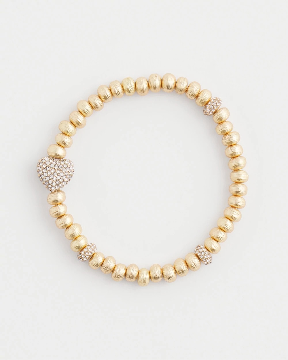 Chico's Top Pick | Gold Heart Stretch Bracelet