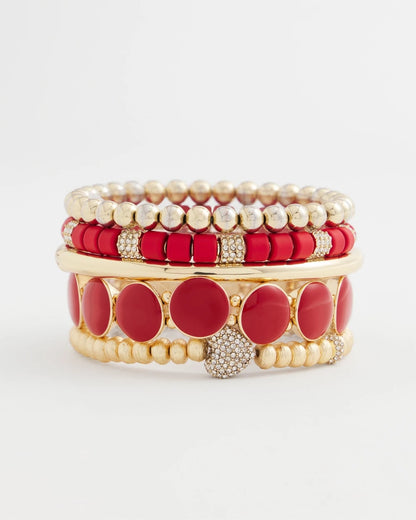 Chico's Top Pick | Gold Heart Stretch Bracelet
