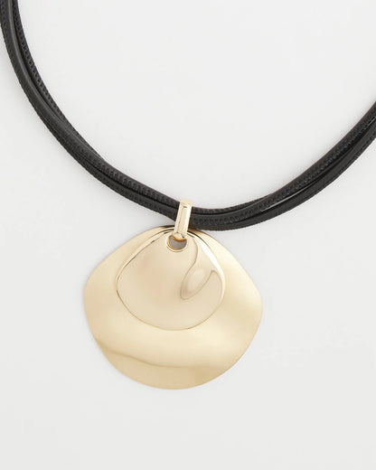 Chico's Recommended | Gold Pendant On Cord