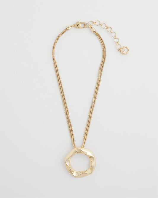 Chico's Featured | Short Circle Pendant
