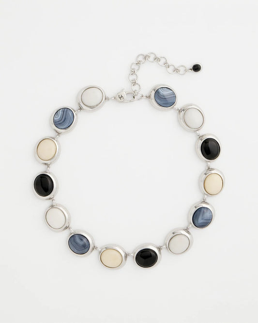 Chico's Popular | Short Polka Dot Collar