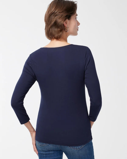 Chico's Recommended | Touch of Cool™ Square Neck Tee