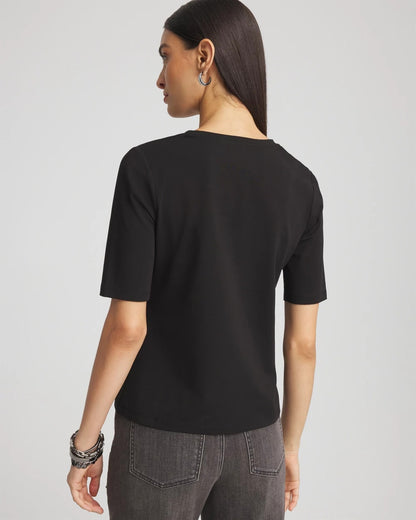 Chico's Premium | Perfect Elbow Sleeve Tee
