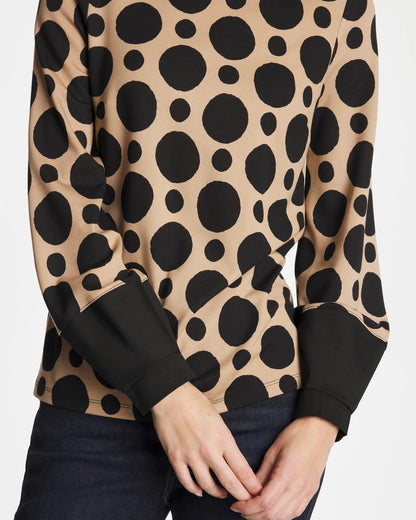 Chico's Special Offer | Ponte Poplin Polka-Dot Top