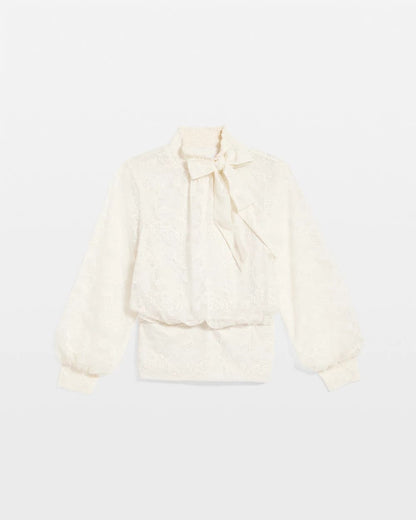 Chico's Special Offer | Tie-Neck Banded-Bottom Top