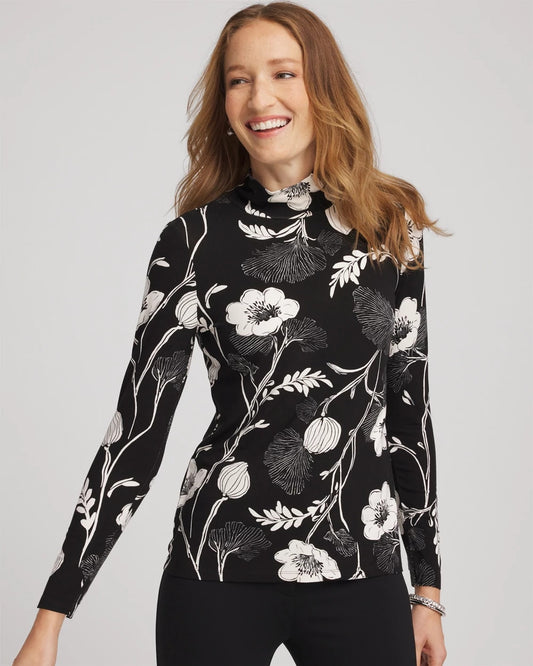 Chico's Latest | Touch of Cool™ Mockneck Layering Tee