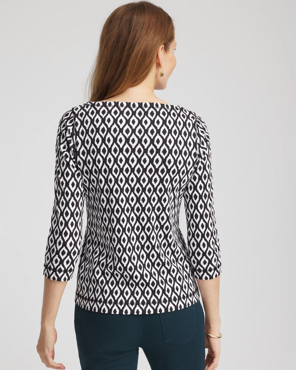 Chico's Best Price | Pima 3/4 Sleeve Tee