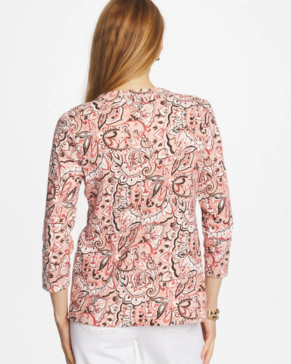 Chico's Trending | Pima 3/4 Sleeve Tee