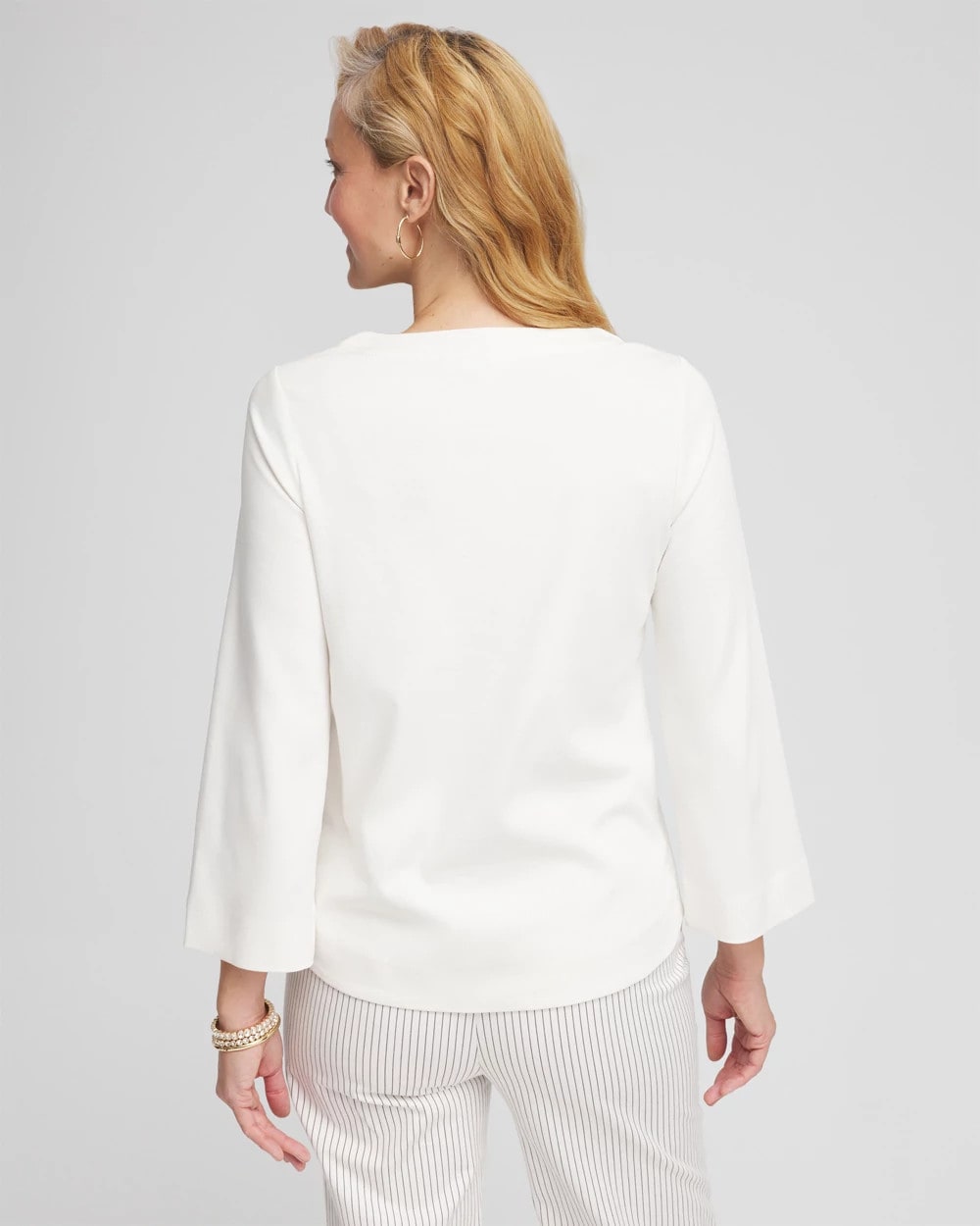 Chico's Value | Soutache Stitch Top