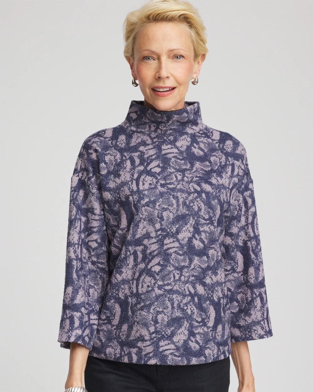 Chico's Sale | Animal Cozy Turtleneck