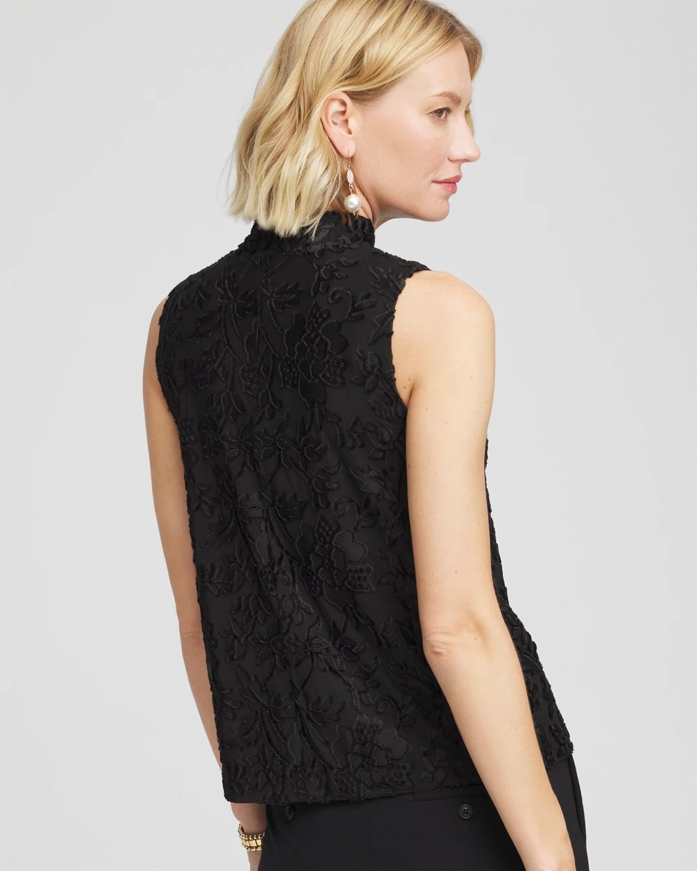 Chico's Hot Sale | Burnout Mockneck Tank