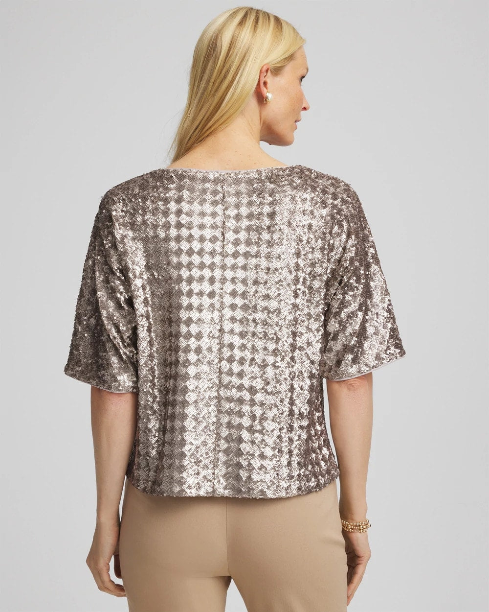 Chico's Latest | Art Deco Dolman Sequins Tee