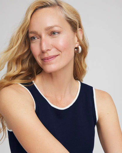Chico's Featured | Travelers™ Tipped Sweater Shell Tank