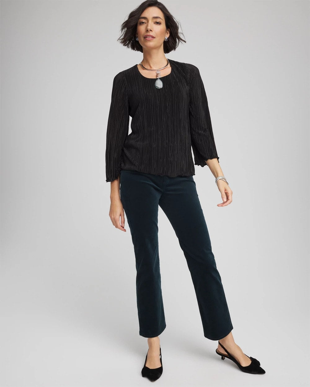 Chico's Recommended | Bodre Flare Sleeve Top