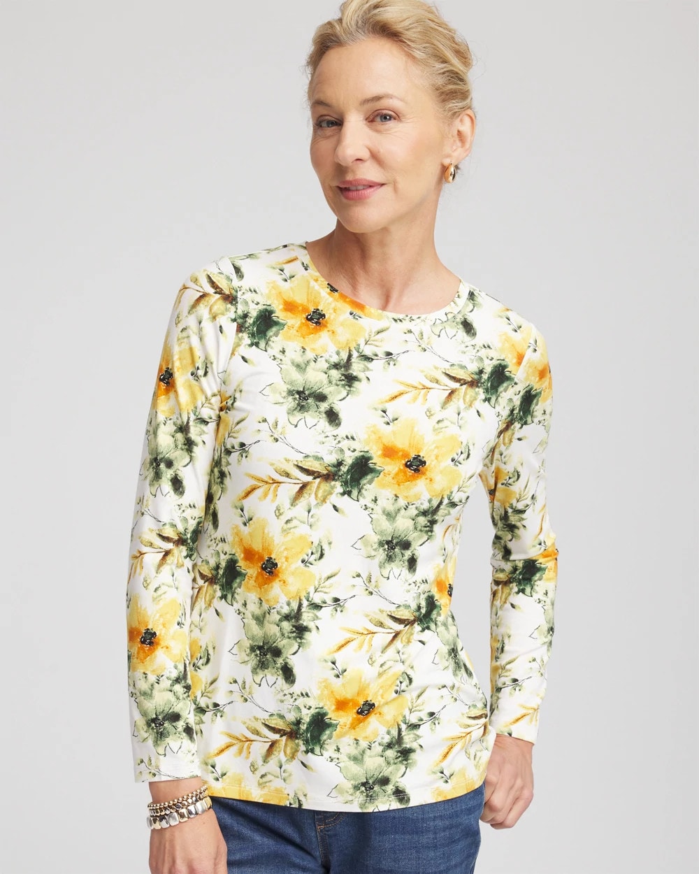 Chico's Trusted | Garden Touch of Cool™ Layering Tee