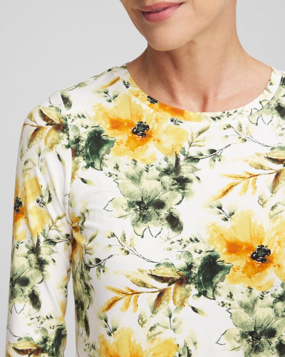 Chico's Trusted | Garden Touch of Cool™ Layering Tee