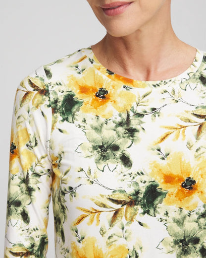 Chico's Trusted | Garden Touch of Cool™ Layering Tee
