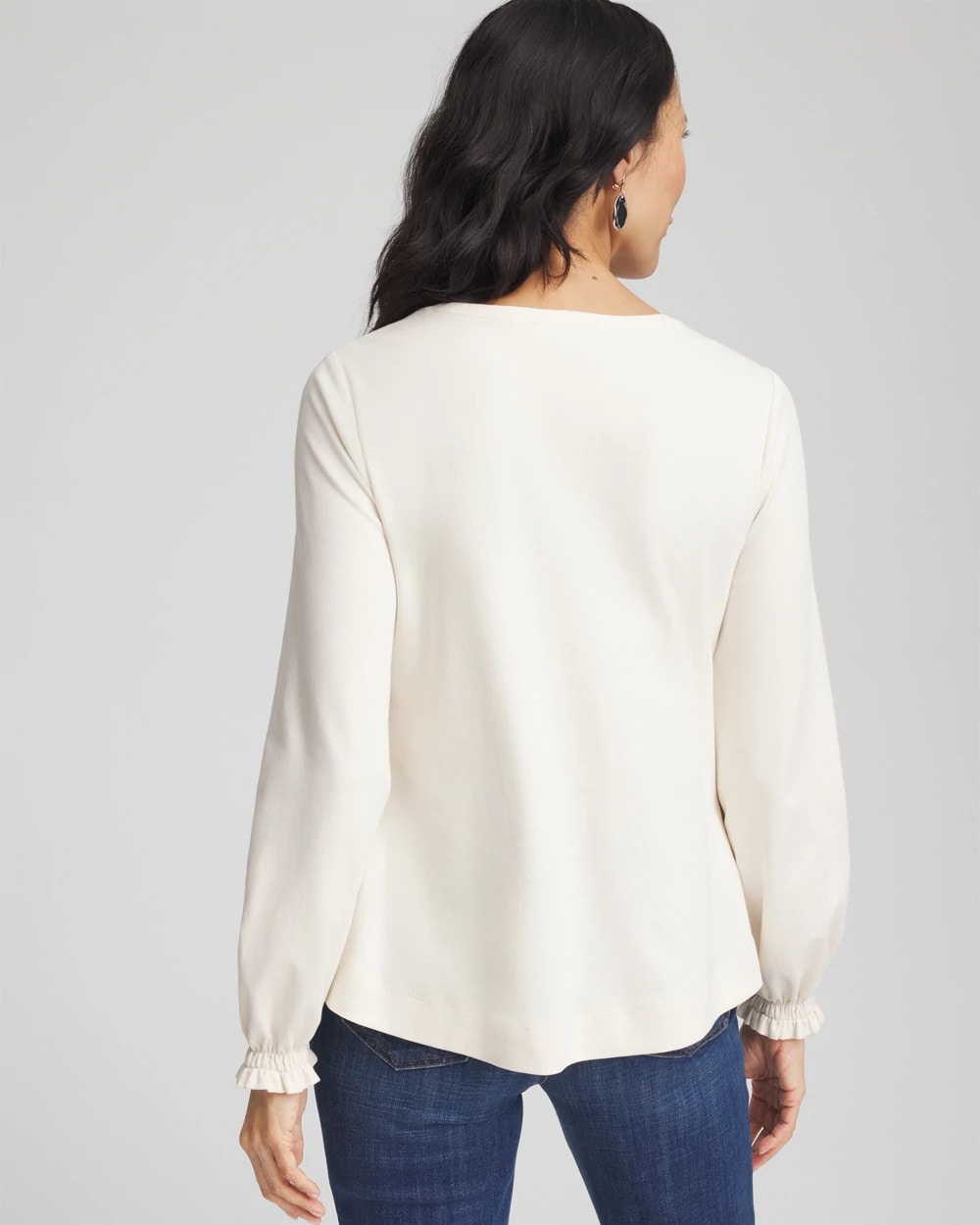 Chico's Quality | Embellished Long-sleeve Top