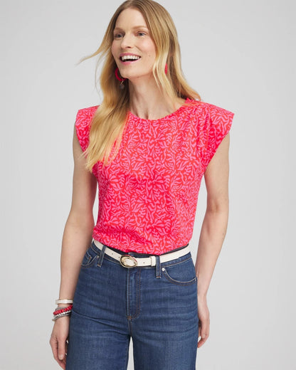 Chico's Value | Island Tuck Sleeve Tee
