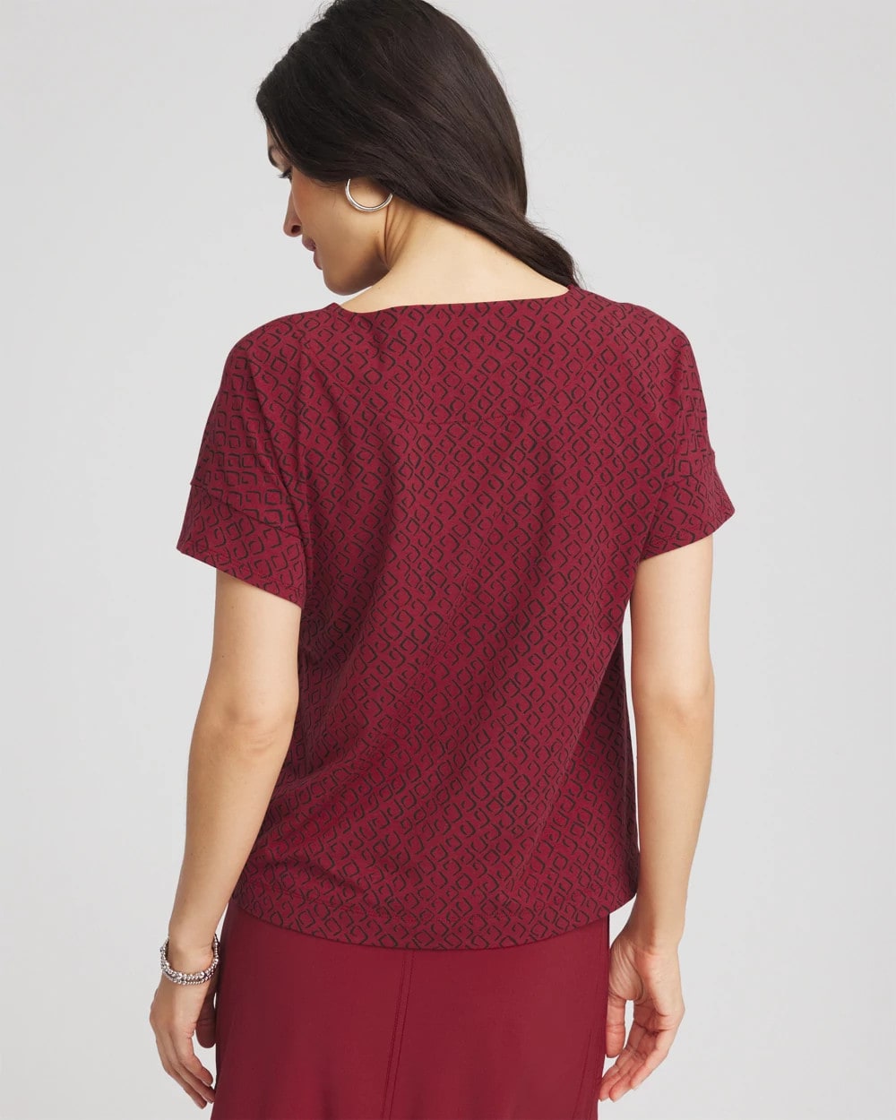 Chico's Deals | Zenergy® UPF Geo-Print Dolman Top