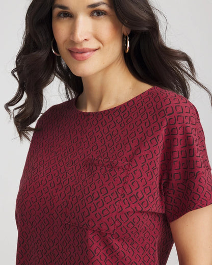Chico's Deals | Zenergy® UPF Geo-Print Dolman Top