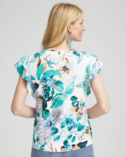 Chico's Customer Favorite | Touch of Cool™ Flutter Sleeve Tee
