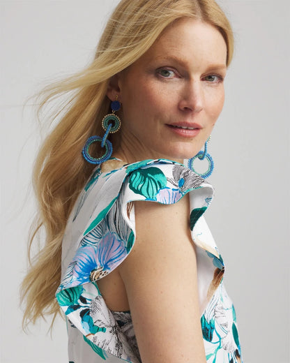 Chico's Customer Favorite | Touch of Cool™ Flutter Sleeve Tee