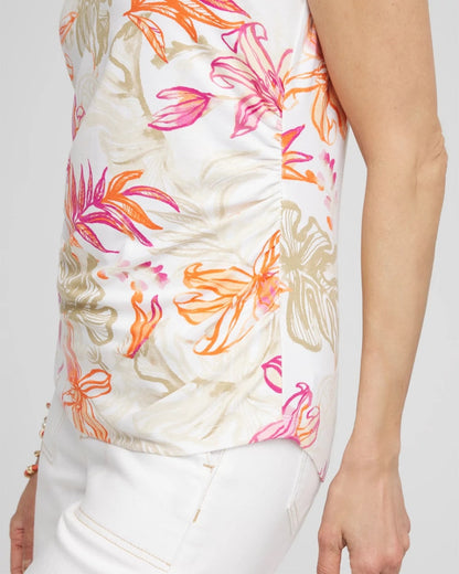 Chico's Trending | Touch of Cool™ Tropical Floral Dolman Tee