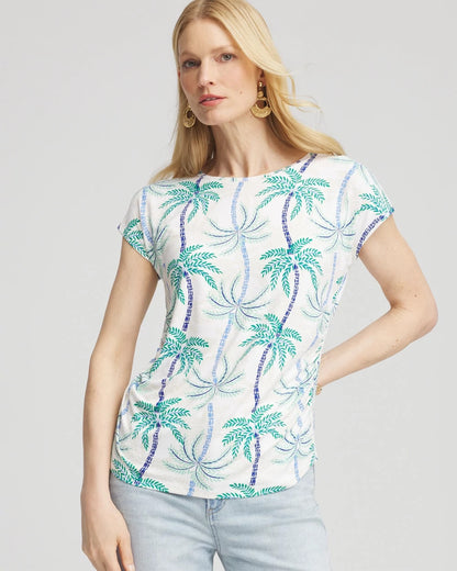 Chico's Exclusive | Cap Sleeve Dolman Tee