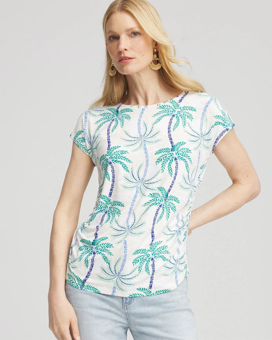 Chico's Exclusive | Cap Sleeve Dolman Tee