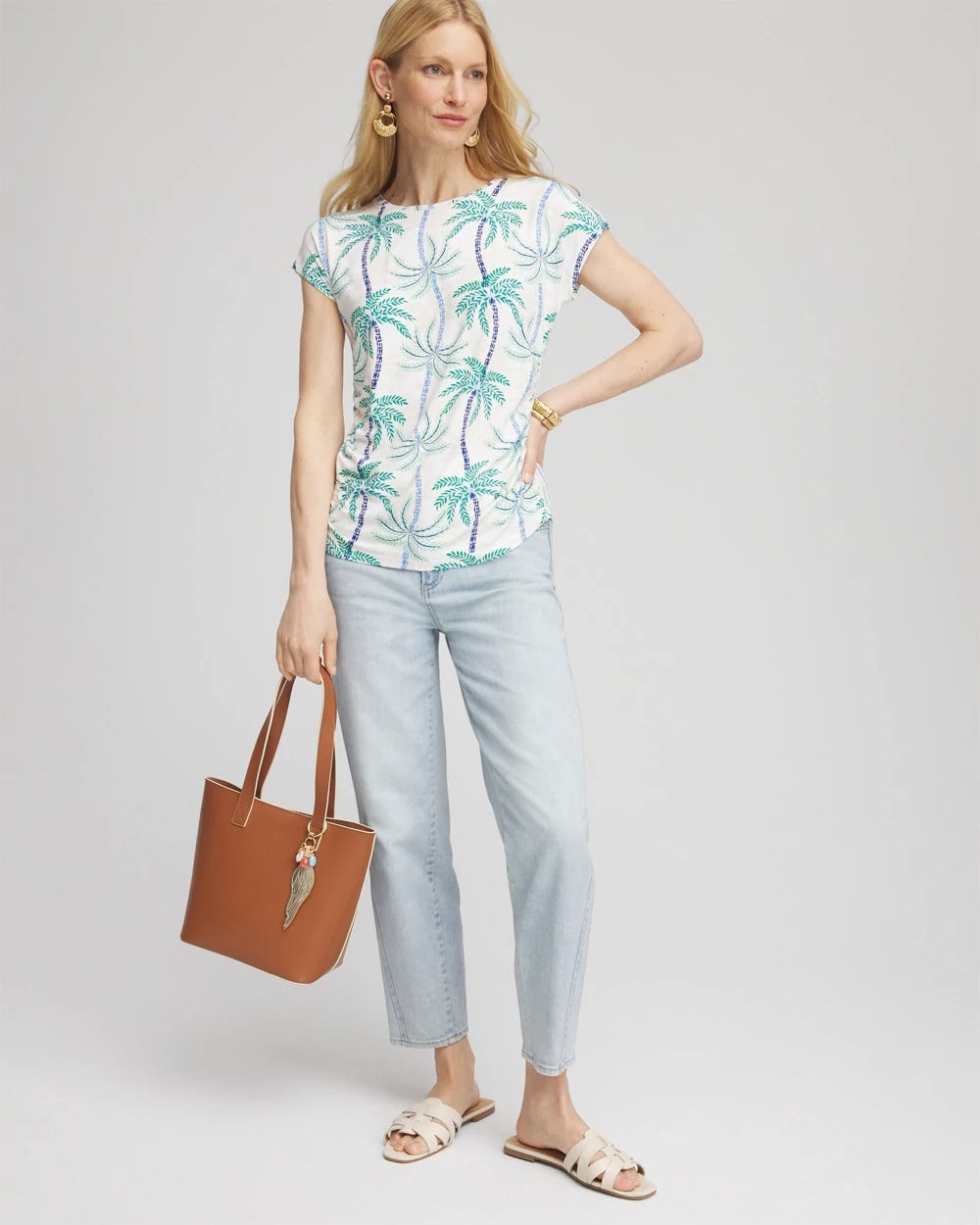 Chico's Exclusive | Cap Sleeve Dolman Tee
