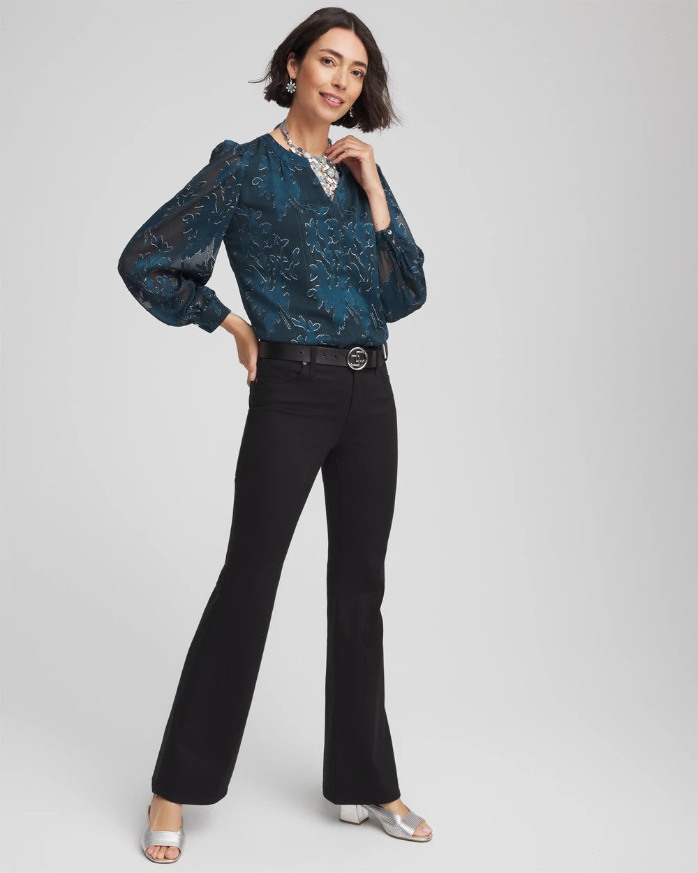 Chico's Recommended | Novelty Texture Blouse