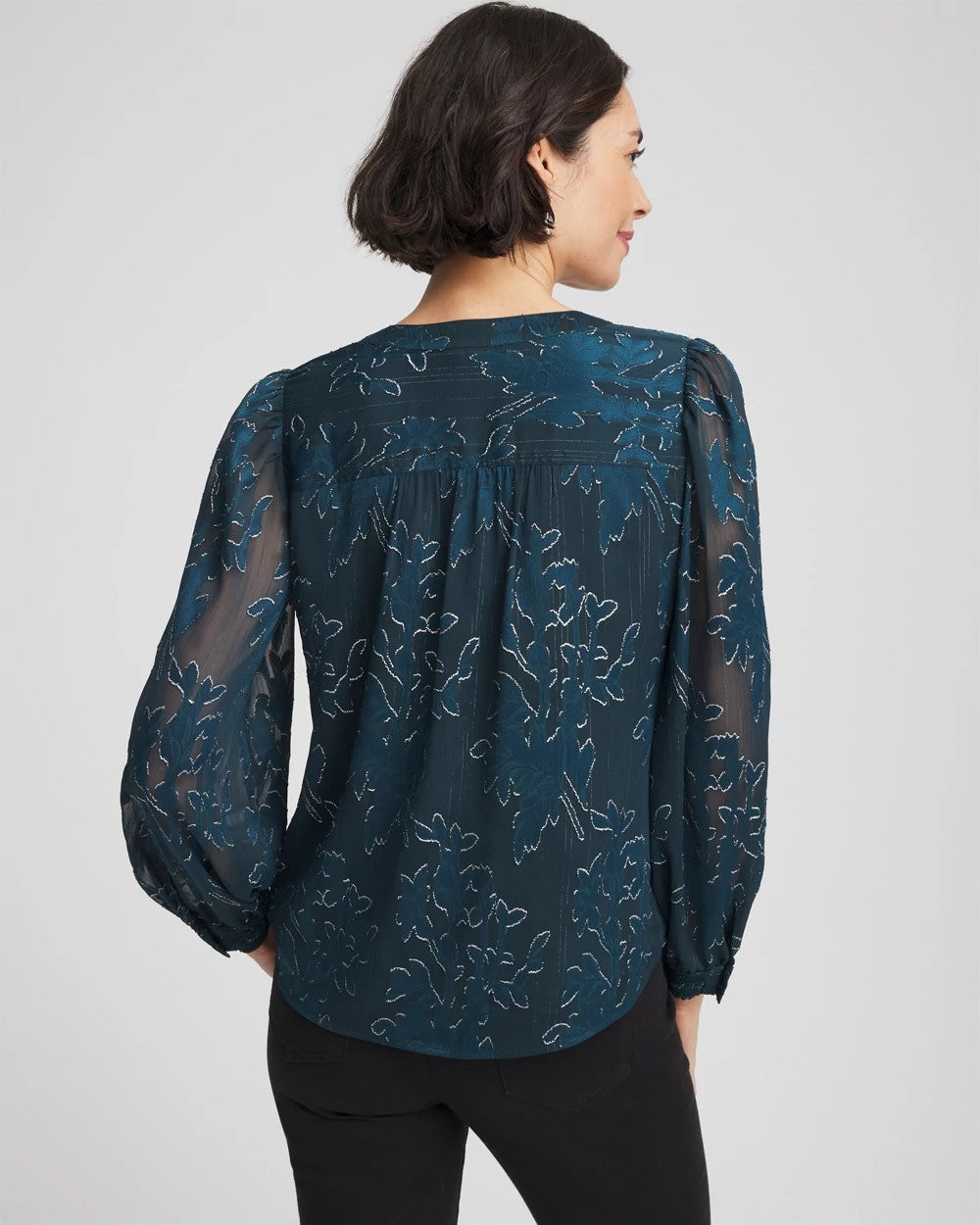 Chico's Recommended | Novelty Texture Blouse