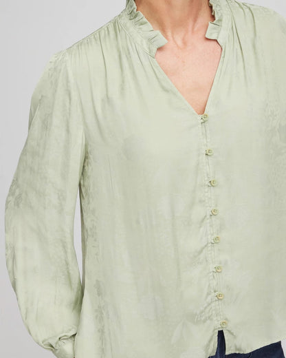Chico's Trending | Jacquard Georgette Peasant Blouse